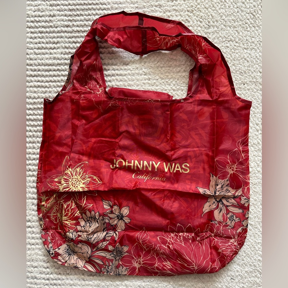 Johnny Was Reusable Shopping Tote Bag New